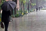 ببینید | بارش عجیب باران و تگرگ وسط فصل گرما در ایران!