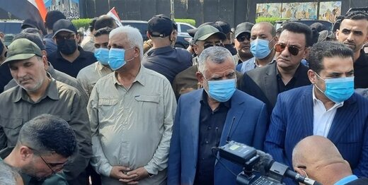 تشییع شهدای الحشد الشعبی با شعار مرگ بر آمریکا و مرگ بر اسرائیل/عکس
