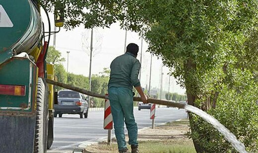 هوشمند سازی ناوگان آبیاری سازمان سیما منظر و فضای سبز شهری یزد 