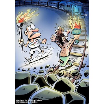 ببینید به‌ این میگن قهرمان!