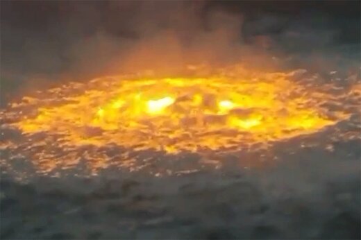 ببینید | تصاویر هولناک سوختن خلیج مکزیک در آتش