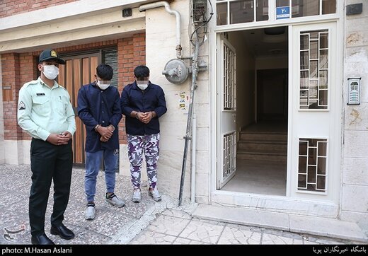 دستگیری سارقان منازل محله گیشا