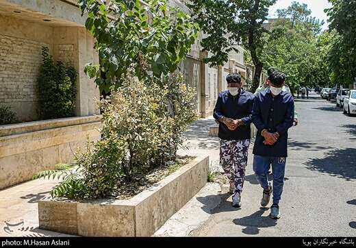 دستگیری سارقان منازل محله گیشا