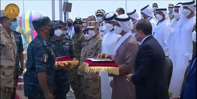 پیشرفته‌ترین پایگاه نظامی مصر در مدیترانه افتتاح شد/عکس