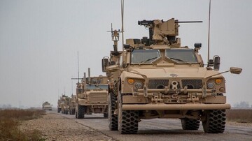 کاروان آمریکا در عراق هدف حمله قرار گرفت