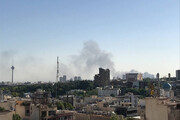 ببینید | آتش‌سوزی گسترده یک انبار بزرگ واقع در بزرگراه فتح بعد از آزادگان