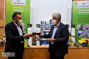 اهدای ۱۴میلیارد ریال تجهیزات پزشکی به دانشگاه علوم پزشکی آبادان از سوی بانک مهر ایران 