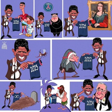 ببینید: پاریسن ژرمن همه رو گرفت!