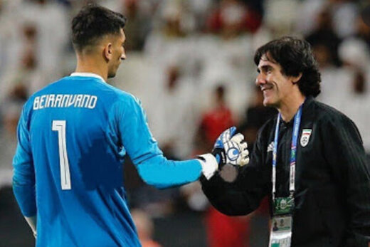 تمجید دستیار کی‌روش از بیرانوند/عکس