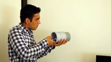 اختراع دستگاه تبدیل صوت به نور توسط دانش آموز مهریزی
