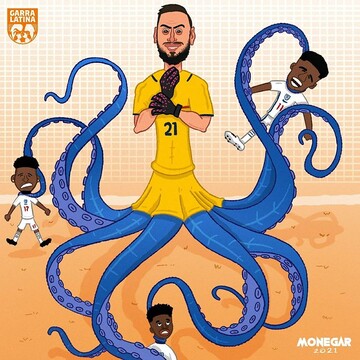 ببینید این بازیکن چطور کار انگلیس را تمام کرد!