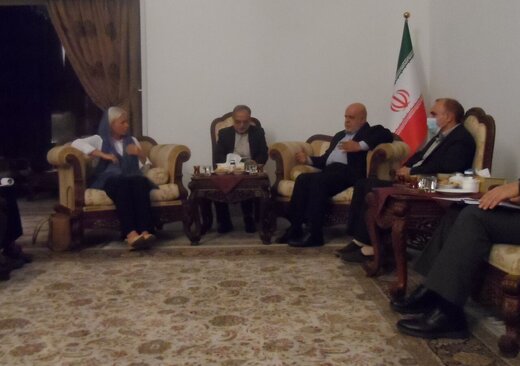 Iran Ambassador to Baghdad confers with UN envoy