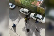ببینید | باز هم ویدئویی جنجالی از دعوا و کتک‌کاری چند دختر جوان در خیابان