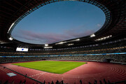 ببینید | چند گام تا شروع المپیک؛ باز شدن درهای استادیوم ملی ژاپن روی خبرنگاران