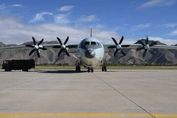 تصاویر | رونمایی از نخستین بیمارستان هوایی در ارتش چین