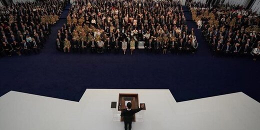 بشار اسد سوگند خورد/عکس