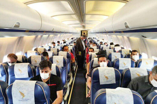 ببینید | لحظه جشن و شادی مردم ایتالیا در هواپیما پس از قهرمانی آتزوری