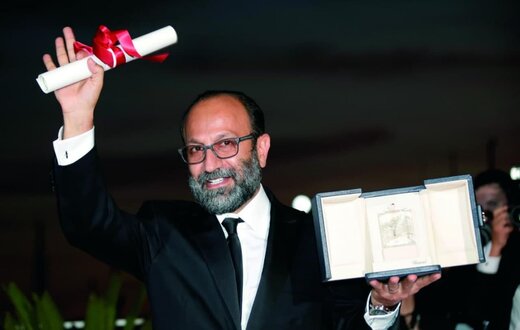 لحظه‌ای که اصغر فرهادی جایزه بزرگ «کن» را برد