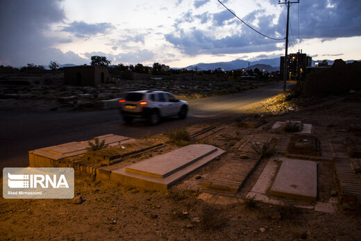 تصاویر | زلزله خاموش در آرامستانی نا آرام