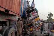 ببینید | تصادف مرگبار اتوبوس و کامیون با 29 کشته