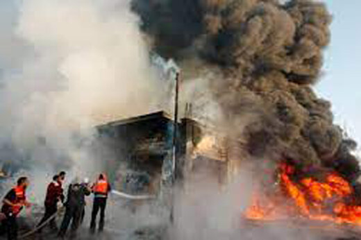 ببینید | اولین تصاویر از انفجار مرگبار بازار بغداد