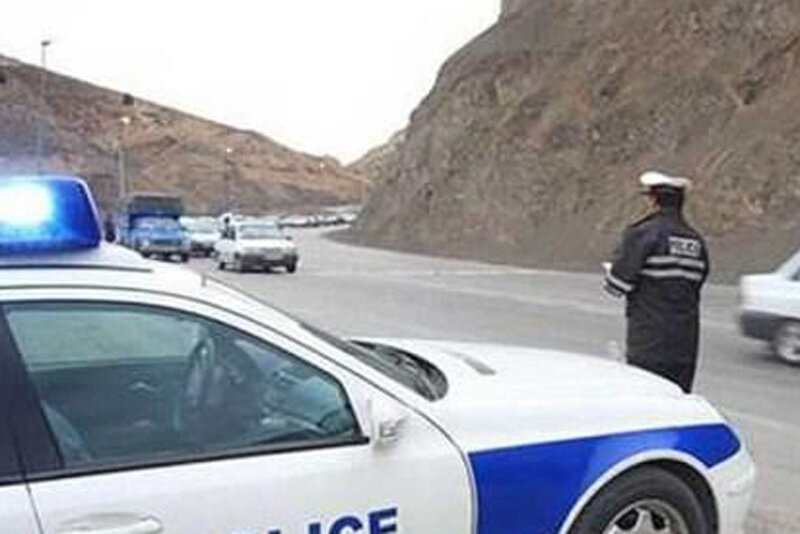 جاده چالوس از طرف تهران پرترافیک است