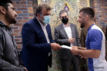 تجلیل استاندار مازندران از کشتی گیران اعزامی به المپیک