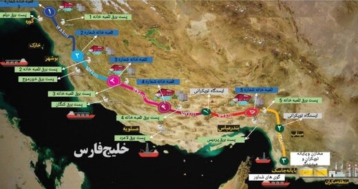 ببینید | تصاویری زیبا از مهترین پروژه ایرانی در دل تحریم ها