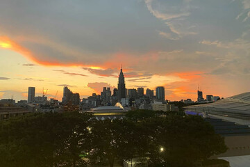 عکس | آخرین غروب توکیو پیش از شروع رقابت‌های المپیک 2020