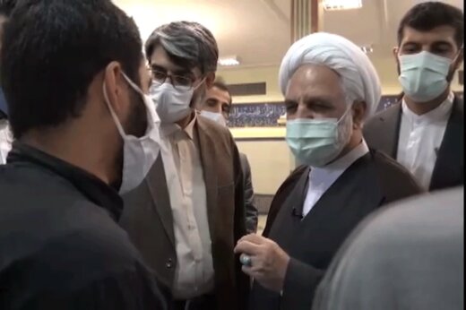 ببینید | گفت‌وگوی رو در روی رئیس قوه قضاییه با محکومان داعشی 