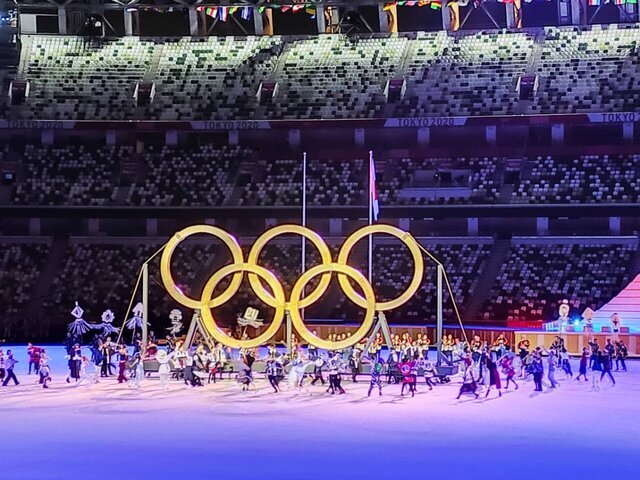 افتتاحیه المپیک 2020 توکیو /عکس