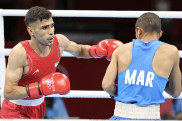 تصاویر | مشت‌ها محکم شه‌بخش به صورت قهرمان آفریقا