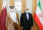 وزیران خارجه ایران و قطر دیدار کردند