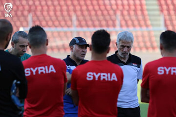 پیش‌بینی جالب مربی سوری از نتیجه بازی با ایران/عکس