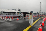 تصاویر | بارش باران در چهارمین روز بازی‌های المپیک توکیو