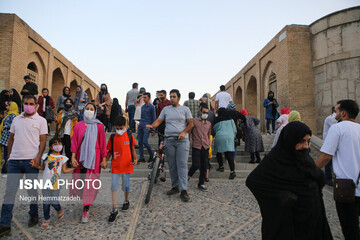 اصفهان در آغوش پیک پنجم کرونا