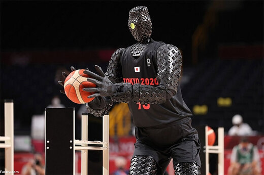 ببینید | رونمایی جالب ژاپنی‌ها از ربات بسکتبالیست در المپیک توکیو