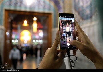 حرم مطهر رضوی در آستانه عید غدیر