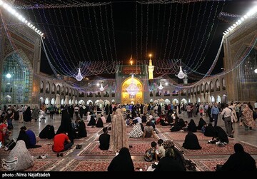 حرم مطهر رضوی در آستانه عید غدیر