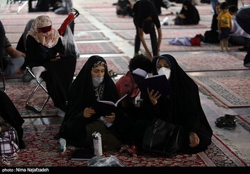 حرم مطهر رضوی در آستانه عید غدیر