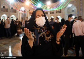 حرم مطهر رضوی در آستانه عید غدیر