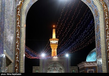 حرم مطهر رضوی در آستانه عید غدیر