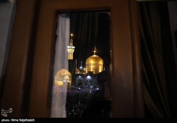 حرم مطهر رضوی در آستانه عید غدیر