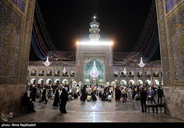 حرم مطهر رضوی در آستانه عید غدیر