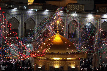 تصاویر | حال و هوای حرم مطهر رضوی در آستانه عید غدیر