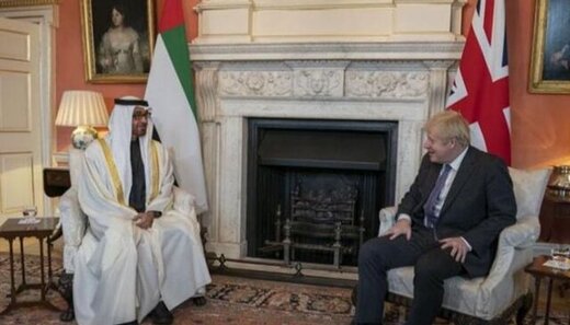 در دیدار ولیعهد ابوظبی با بوریس جانسون چه گذشت؟