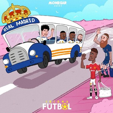 ببینید: راموس و واران از اتوبوس مادرید پیاده شدند!