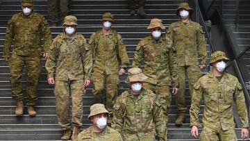استرالیا،ارتش را علیه دلتا کرونا به خط کرد
