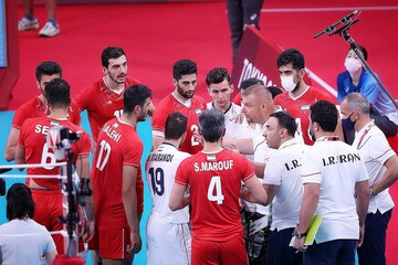 والیبال ایران و ایتالیا در المپیک توکیو