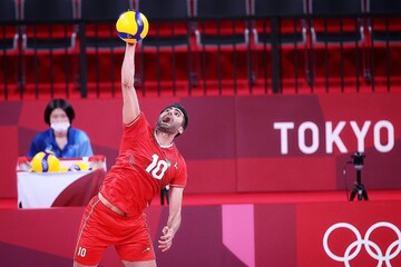 والیبال ایران و ایتالیا در المپیک توکیو